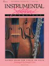 9780834192232-0834192233-Instrumental Solotrax - Volume 1: Sacred Solos for Violin or Flute