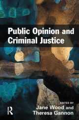 9781843924012-1843924013-Public Opinion and Criminal Justice: Context, Practice and Values