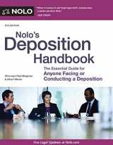 9781413320596-1413320597-Nolo's Deposition Handbook: The Essential Guide for Anyone Facing or Conducting a Deposition