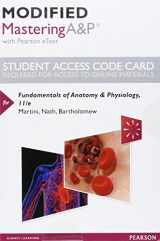 9780134509181-0134509188-Modified Mastering A&P with Pearson eText -- Standalone Access Card -- for Fundamentals of Anatomy & Physiology (11th Edition)