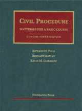 9781609300111-1609300114-Civil Procedure- Materials for a Basic Course, Concise (University Casebook Series)
