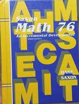 9781565771536-1565771532-Saxon Math 7/6: Student Edition 2002