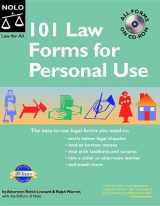9781413303711-1413303714-101 Law Forms for Personal Use - Book with CD-Rom (5th Edition)
