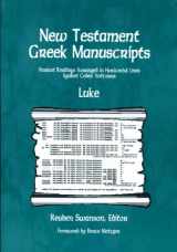 9781850757740-1850757747-New Testament Greek Manuscripts Luke (Manuals) (Vol 3)