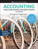 9781119799771-1119799775-Accounting: Tools for Business Decision Making, WileyPLUS Card and Loose-leaf Set Single Term