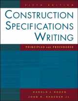 9780471432043-0471432040-Construction Specifications Writing: Principles and Procedures
