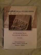 9781553223344-1553223349-Canadian Legal Studies Series: Introduction To Legal Studies