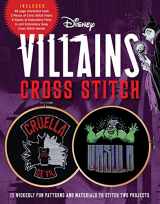 9780760370902-0760370907-Disney Villains Cross Stitch: 12 Wickedly Fun Patterns