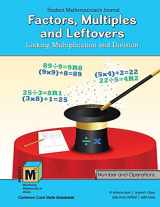 9781524928513-1524928518-Project M3: Level 3-4: Factors, Multiples and Leftovers: Linking Multiplication and Division Student Mathematician's Journal