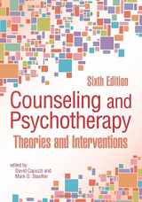 9781556203541-1556203543-Counseling and Psychotherapy: Theories and Interventions (6th Edition)