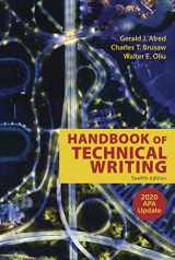 9781319362201-1319362206-The Handbook of Technical Writing with 2020 APA Update