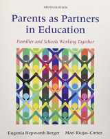 9780134057323-0134057325-Parents as Partners in Education: Families and Schools Working Together with Enhanced Pearson eText -- Access Card Package (9th Edition)