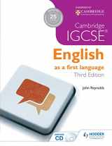 9781444191660-1444191667-Cambridge IGCSE English First Language 3ed + CD