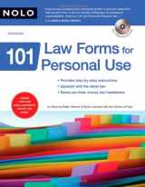 9781413307122-1413307124-101 Law Forms for Personal Use (Book & CD-Rom)