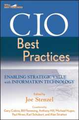 9780470048689-0470048689-CIO Best Practices: Enabling Strategic Value with Information Technology (Wiley and SAS Business Series)