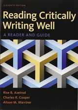 9781319032753-1319032753-Reading Critically, Writing Well: A Reader and Guide