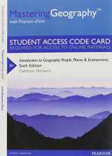 9780321939500-0321939506-Mastering Geography with Pearson eText -- Standalone Access Card -- for Introduction to Geography: People, Places & Environment (6th Edition)
