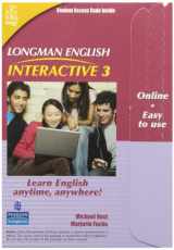 9780135004913-0135004918-Longman English Interactive 3, Online Version, American English (Access Code Card)