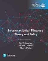 9781292238739-1292238739-International Finance: Theory and Policy, Global Edition