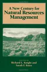 9781559632621-1559632623-A New Century for Natural Resources Management