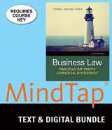 9781337061339-1337061336-Bundle: Business Law: Principles for Today’s Commercial Environment, Loose-Leaf Version, 5th + MindTap Business Law, 1 term (6 months) Printed Access Card