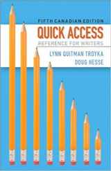 9780205945696-0205945694-Quick Access: Reference for Writers, Fifth Canadian Edition