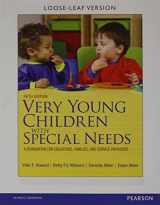 9780133399929-0133399923-Very Young Children with Special Needs, Pearson eText with Loose-Leaf Version -- Access Card Package