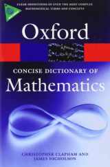 9780199235940-0199235945-The Concise Oxford Dictionary of Mathematics (Oxford Quick Reference)