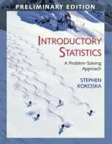 9780716757627-0716757621-Introductory Statistics (Preliminary Edition): A Problem-Solving Approach