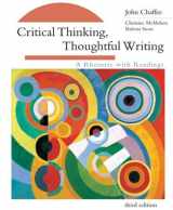 9780618442201-0618442200-Critical Thinking, Thoughtful Writing: A Rhetoric with Readings