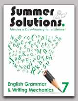 9781934210086-1934210080-Summer Solutions English & Grammar Workbook (Level 7)