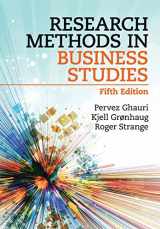 9781108708241-1108708242-Research Methods in Business Studies