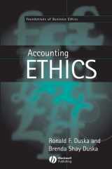 9780631216506-0631216502-Accounting Ethics (Foundations of Business Ethics)