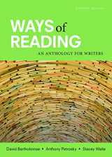 9781319040147-1319040144-Ways of Reading: An Anthology for Writers