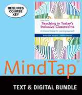 9781337128155-1337128155-Bundle: Teaching in Today’s Inclusive Classrooms: A Universal Design for Learning Approach, Loose-leaf Version, 3rd + LMS Integrated for MindTap Education, 1 term (6 months) Printed Access Card