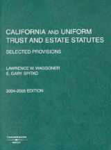 9780314154224-0314154221-California and Uniform Trust and Estate Statutes