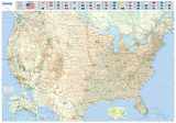 9782061009963-2061009964-Michelin Map USA Road 13761 (Laminated, Rolled) (Maps/Wall (Michelin))
