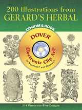 9780486996585-0486996581-200 Illustrations from Gerard's Herbal CD-ROM and Book (Dover Electronic Clip Art)