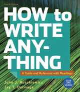 9781319362218-1319362214-How to Write Anything with Readings with 2020 APA Update: A Guide and Reference