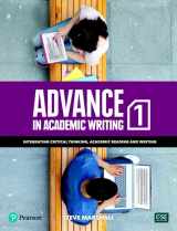 9782761396745-276139674X-Advance in Academic Writing 1 - Student Book with eText & My eLab (12 months)