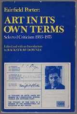 9780800825874-080082587X-Art in its own terms: Selected criticism 1935-1975