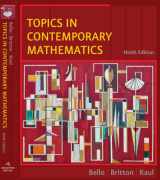 9781111034399-1111034397-Bundle: Topics in Contemporary Mathematics, 9th + Enhanced WebAssign Homework Printed Access Card for One Term Math and Science