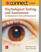 9781259956256-1259956253-Connect Access Card for Psychological Testing and Assessment - An Introduction to Tests & Measurement