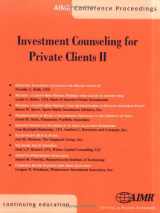 9780935015546-093501554X-Investment Counseling for Private Clients II
