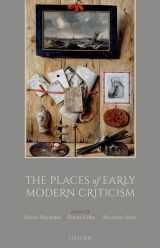 9780198834687-0198834683-The Places of Early Modern Criticism