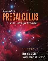 9781284056327-1284056325-Essentials of Precalculus with Calculus Previews (Jones & Bartlett Learning Series in Mathematics)