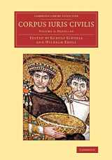 9781108071277-1108071279-Corpus iuris civilis (Cambridge Library Collection - Classics) (Volume 3) (Latin Edition)