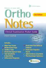 9780803638242-0803638248-Ortho Notes: Clinical Examination Pocket Guide (Davis's Notes)