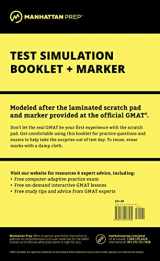 9780979017582-0979017580-Manhattan GMAT Test Simulation Booklet w/ Marker
