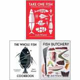 9789124282547-9124282545-Josh Niland 3 Books Collection Set (Fish Butchery, The Whole Fish Cookbook, Take One Fish)